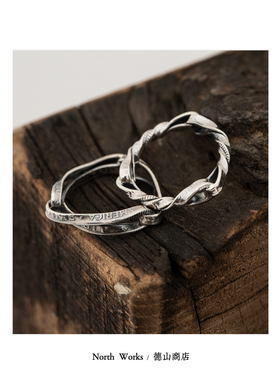 职人改制环扣心连三枚NORTHWORKS