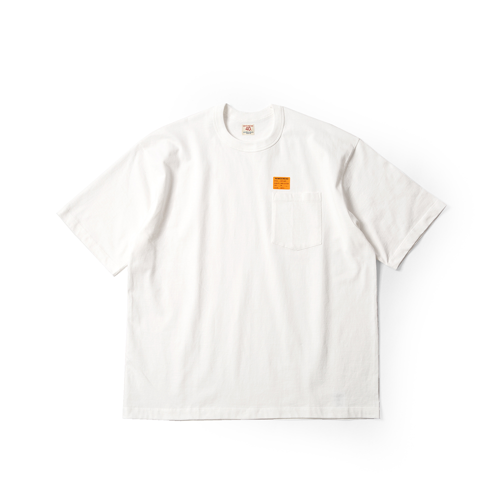 REMOCREVO Pocket Tee 纯棉口袋短袖T恤 OCTS-267 - 图3