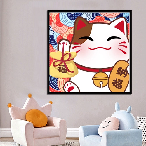 Zhao Cai Nafu Diamond Painting Xun Hong Xiufang Full Diamond Simple Simple