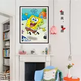 Новый 5D Diamond Painting Cross -Stitch Sponge Bab