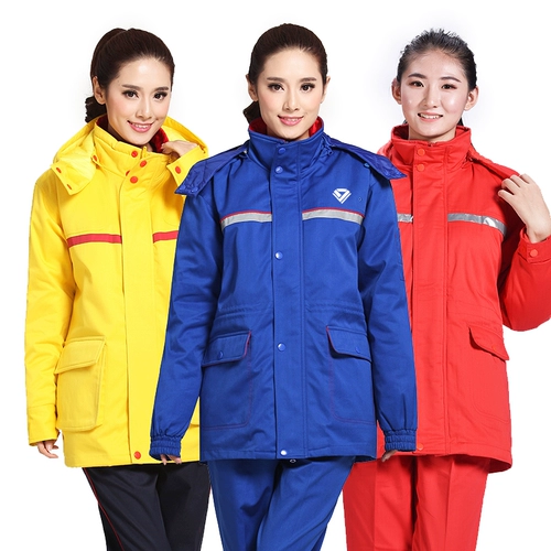 Антистатическая куртка для работы, пуховик