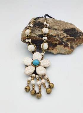 民族风额头饰项链女拍照道