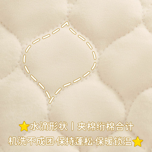婴幼儿宝宝连体衣哈衣婴儿冬季衣服纯棉长袖外套棉袄外出夹棉加厚 - 图1