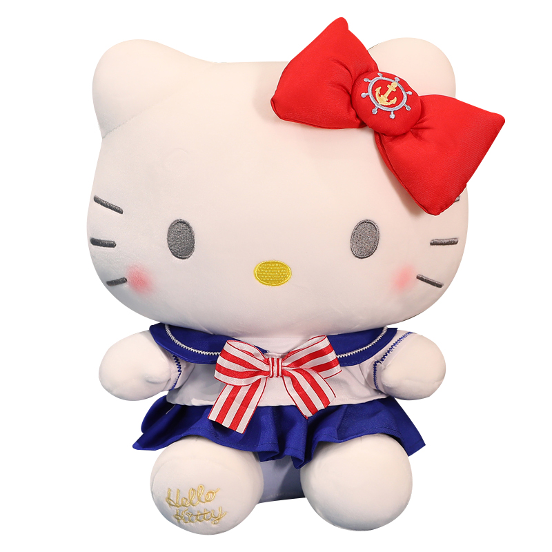 hello kitty公仔凯蒂猫咪哈喽KT布娃娃玩偶毛绒玩具生日礼物女生