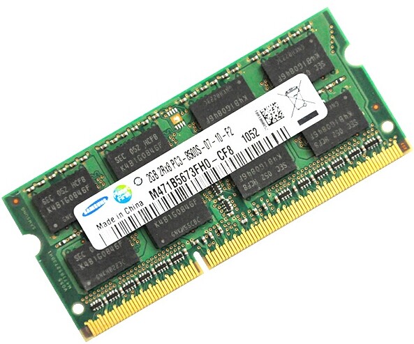 三星2G DDR3 1066笔记本内存条 2GB PC3-8500S M471B5673FH0-CF8-图2