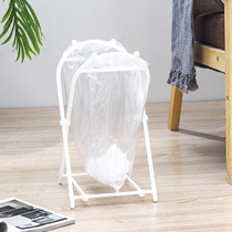 Outdoor Camping Trash Rack Home Simple Foldable Garbage Bag Rack Containing Plastic Shelf Convenient Carry