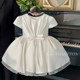 Girls' high-end dress summer light luxury princess skirt