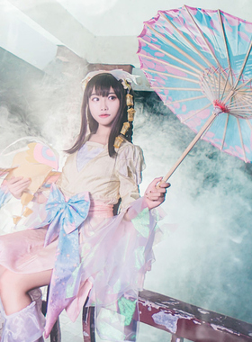 王者荣耀动漫伞定制cosplay道具