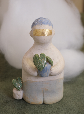 小植男 设计师纯手作陶瓷摆件扩香礼物