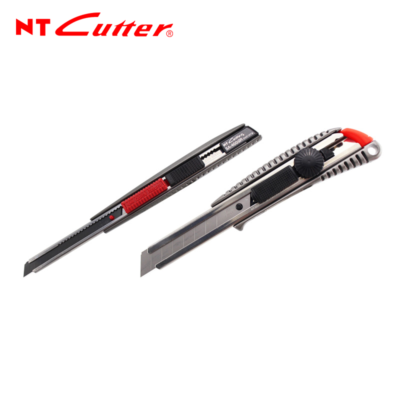 日本NT CUTTER|SL-700GP厚实刀槽不锈钢窄缝深入切割用加长全金属 - 图3