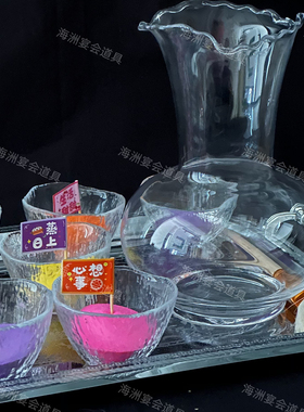 七彩融沙画丨DIY创意专属纪念丨生日祝福彩砂承载好物