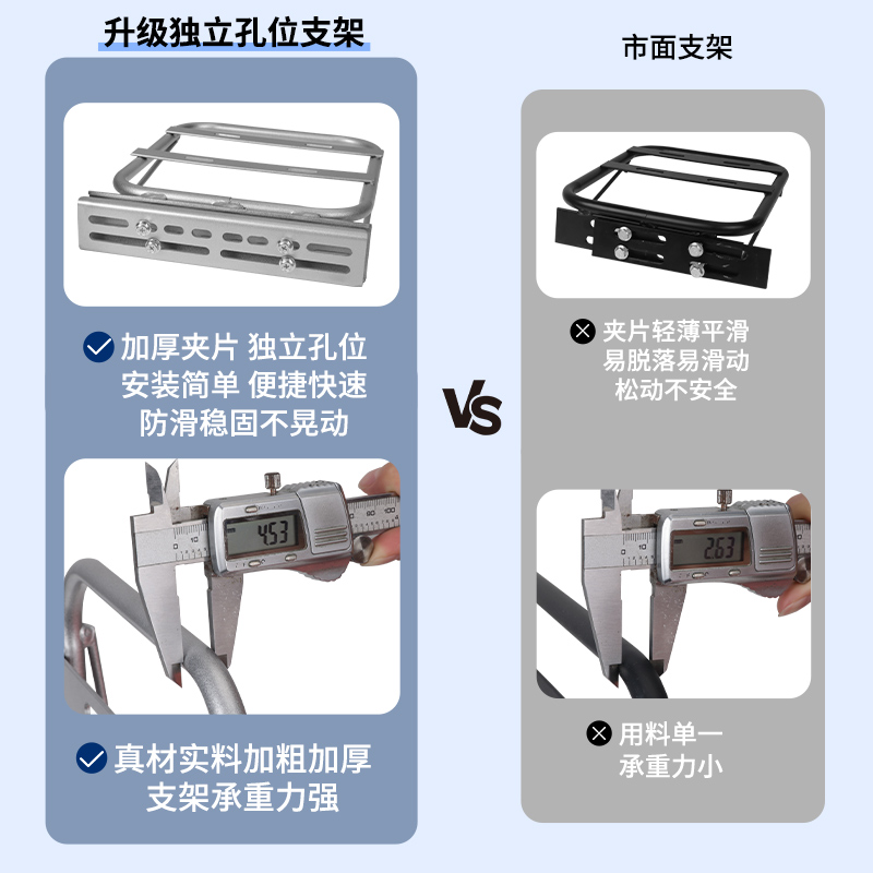 电动车后备箱通用适用雅迪爱玛台铃新日绿源储物电瓶车后靠背尾箱 - 图3