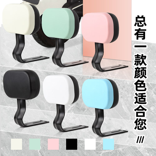 电动车靠背通用支架雅迪爱玛台铃改装配件电瓶车后座椅靠背护腰拖 - 图3