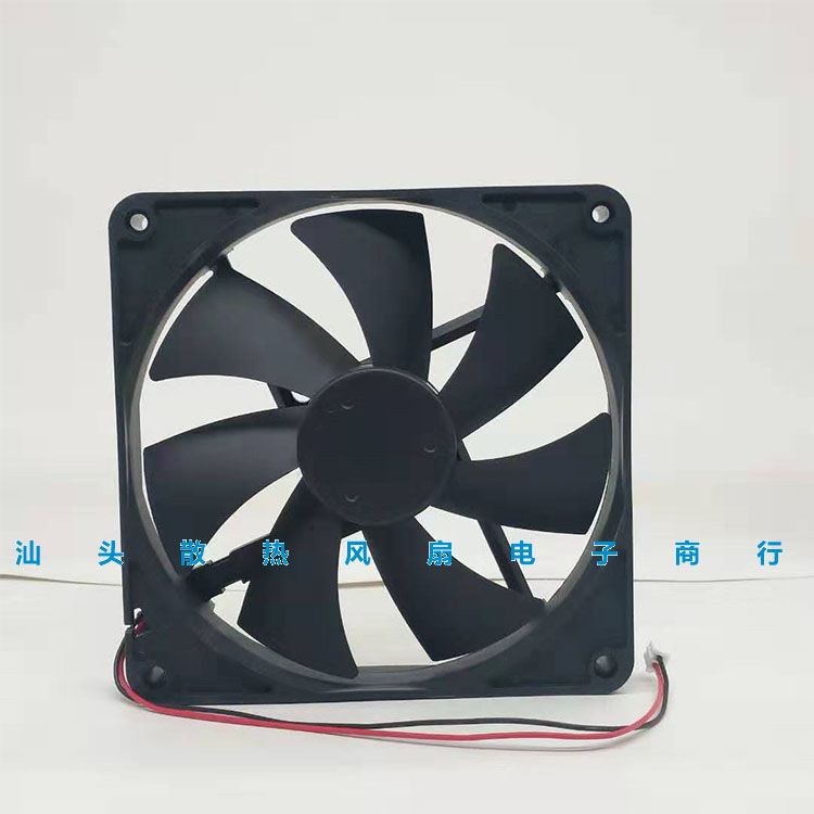 全新静音直流散热风扇14CM 14025 DC5V/12V/24V 140*140*25MM - 图3