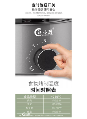江小厨烤串机家用无烟全自动旋转