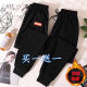 Autumn and winter fleece sweatpants, women's loose winter thickened pants, small-foot sweatpants, students' casual slimming trousers