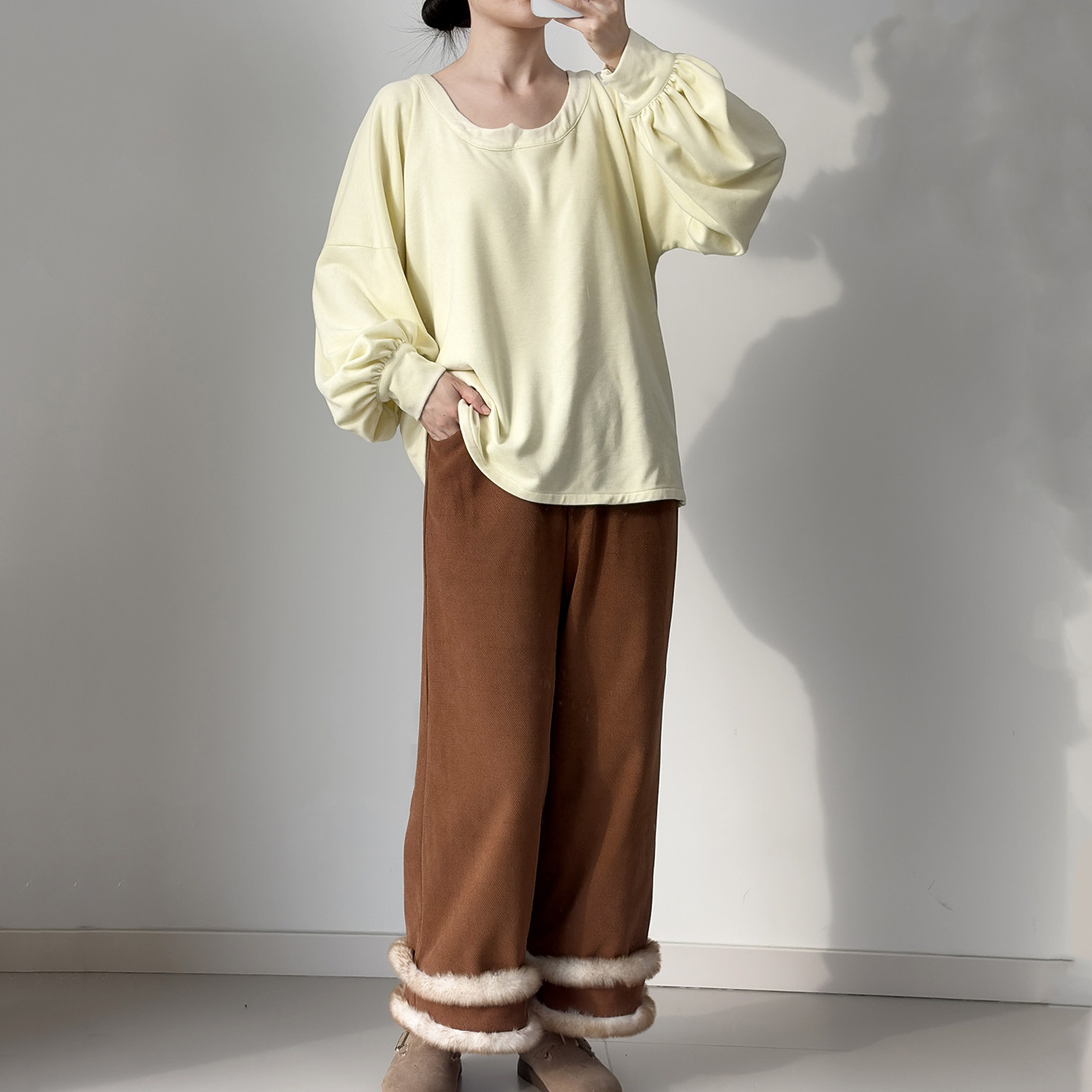 暗袖盈香【暖暖暖】汉服女加厚保暖直筒裤阔腿裤宽松显瘦日常通勤,淘宝优惠券,粉丝福利购,淘宝优惠卷