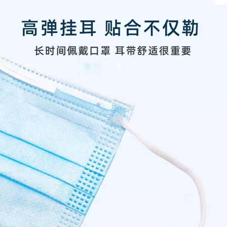 50只长永康一次性医用外科口罩湖南医疗正品官方旗舰店独立包装 - 图1