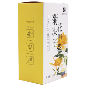 雅丽百花缘 菊花决明子茶30包/盒 三角包袋泡茶含枸杞桂花金银花