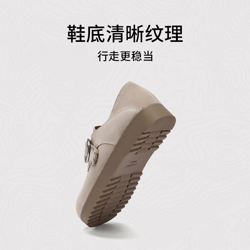 热风两穿勃肯鞋女款2026年春季新款复古百搭休闲鞋平底单鞋女鞋子,淘宝优惠券,粉丝福利购,淘宝优惠卷