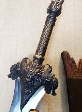 手工全铜神龙未开刃重剑