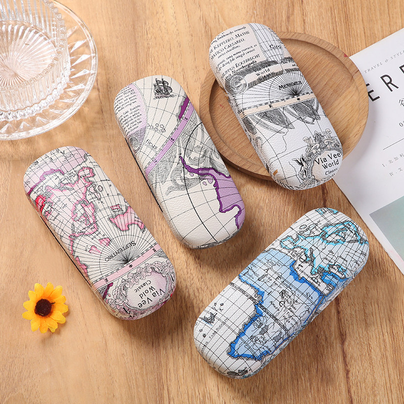 眼镜盒ins高级感男生创意防抗压轻日系颜值复古学生近视墨镜子男,淘宝优惠券,粉丝福利购,淘宝优惠卷