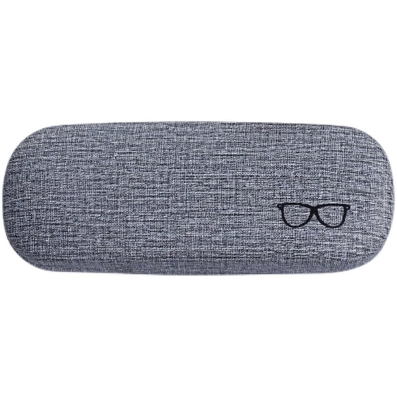 送镜布仿麻布近视眼镜盒仿压男女眼镜盒ins防压简约复古便携盒子,淘宝优惠券,粉丝福利购,淘宝优惠卷