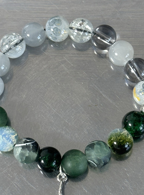 Enzalla Lullaby摇篮曲印象手链迷雾森林治愈系串珠手链/原创设计