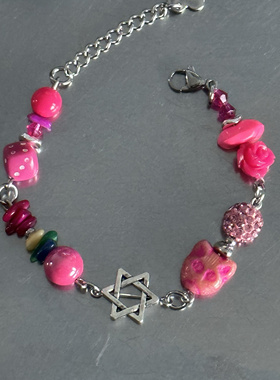 2NE1音乐手链周边/韩流初心女团2ne1专辑手链追星女孩创意礼物