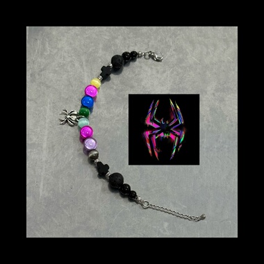 Self love 专辑封面手链纵横宇宙蜘蛛侠手链迈尔斯格温情侣手链