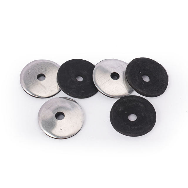 Waterproof composite gasket galvanized color steel tile gasket