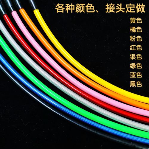 定做摩托车制动油管刹车油管一分二钢喉航空管一拖二油管三通油管 - 图3