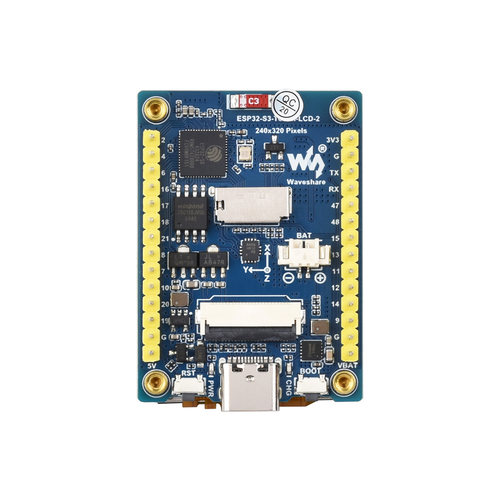 微雪 ESP32-S3液晶开发板带摄像头接口 板载2英寸彩色LCD显示屏 - 图2