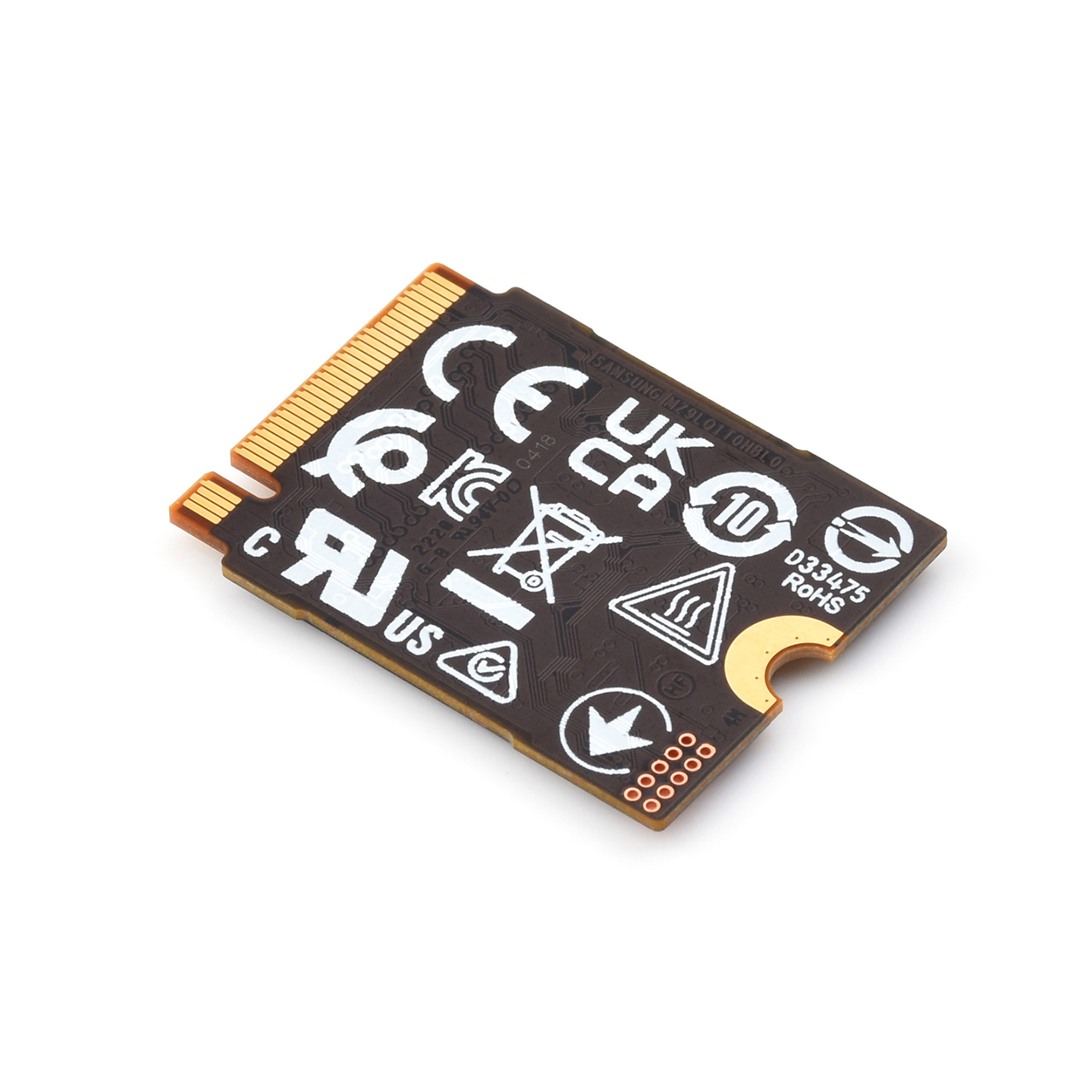 微雪 树莓派官方原装NVMe高速固态硬盘 多容量可选 兼容PCIe Gen3 - 图0