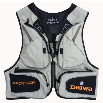 New fishing breathable vest retractable suspenders blue fishing clothes photography multi-pocket fishing vest 3 ສີ