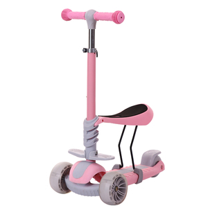 儿童可坐3轮滑板车