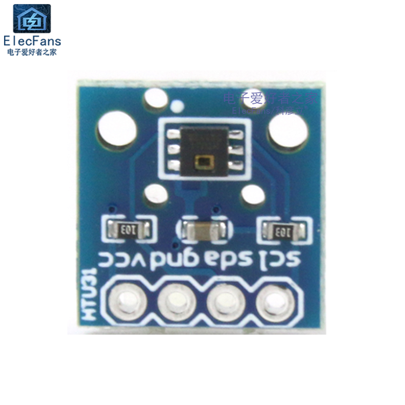 HTU31D数字温湿度传感器模块 高精度检测探头 HTU21D升级版模组 - 图1