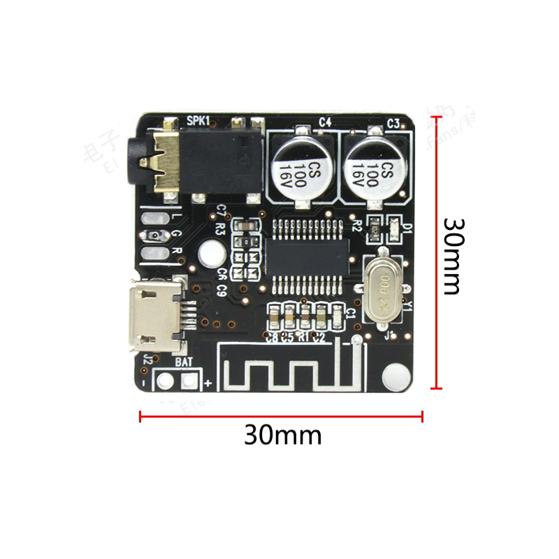蓝牙5.0解码板MP3音频接收器模块无损车载音箱音响功放改装播放器 - 图2