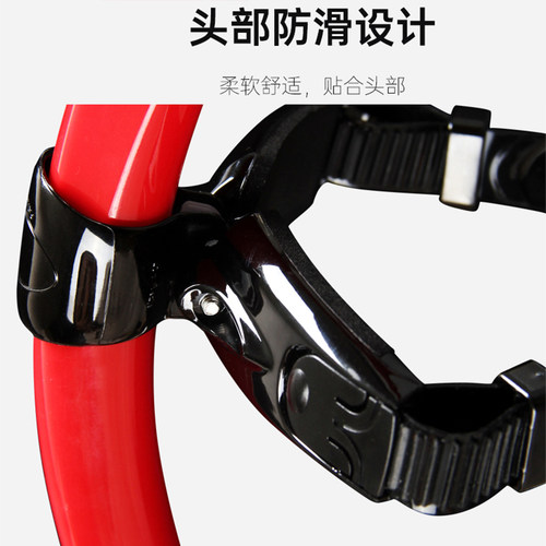 希途 游泳训练呼吸管专业游泳装备前置蛙泳自由泳水下换气呼吸器 - 图2