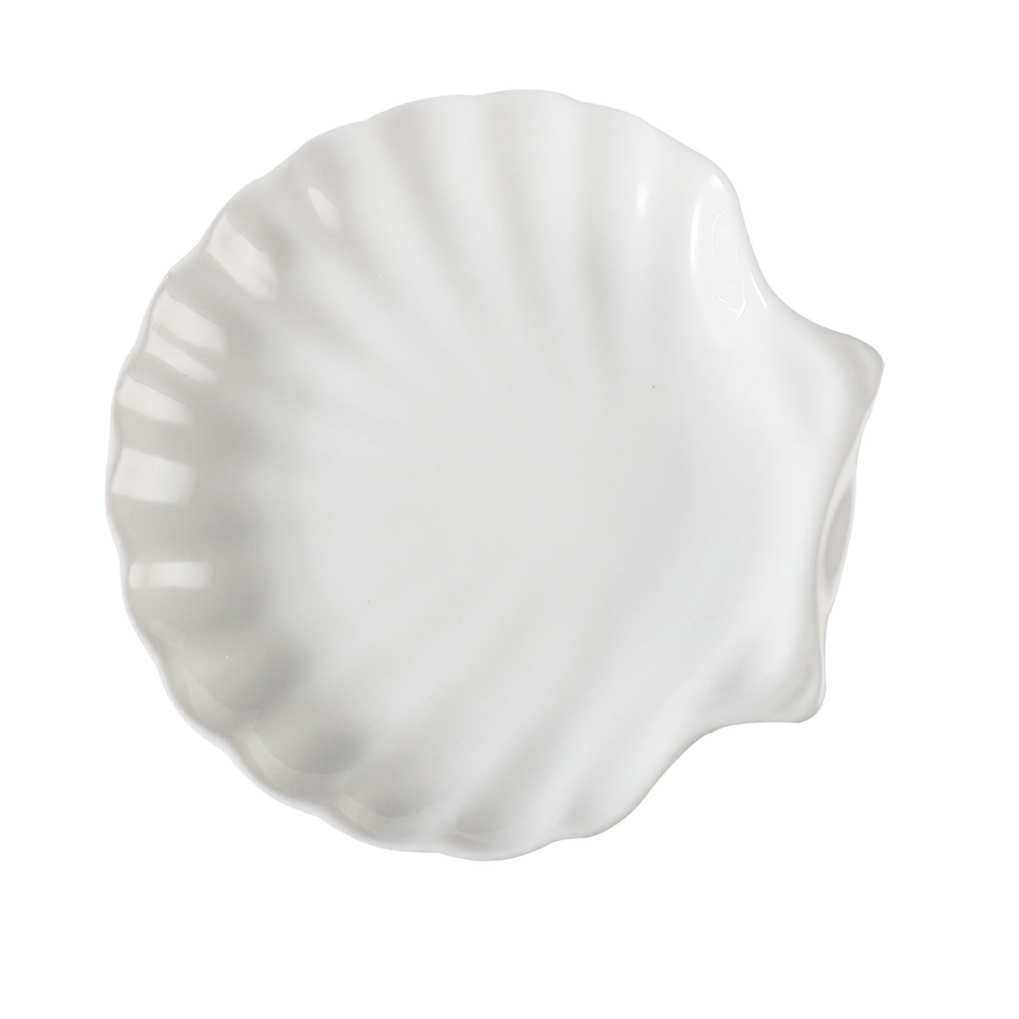 陶瓷贝壳盘白色不规则海鲜扇贝壳碟创意酒店餐具家用菜盘汤盘盘子,淘宝优惠券,粉丝福利购,淘宝优惠卷