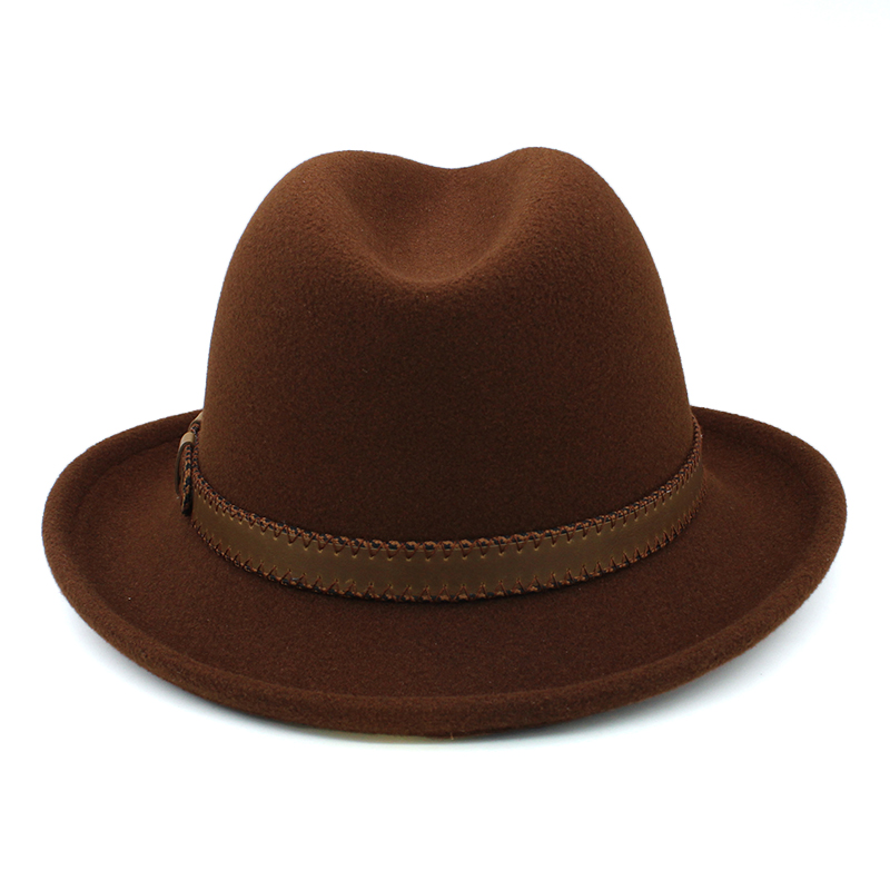 春秋冬季男女保暖卷边毛呢小礼帽欧美英伦经典复古翘檐爵士帽子,淘宝优惠券,粉丝福利购,淘宝优惠卷