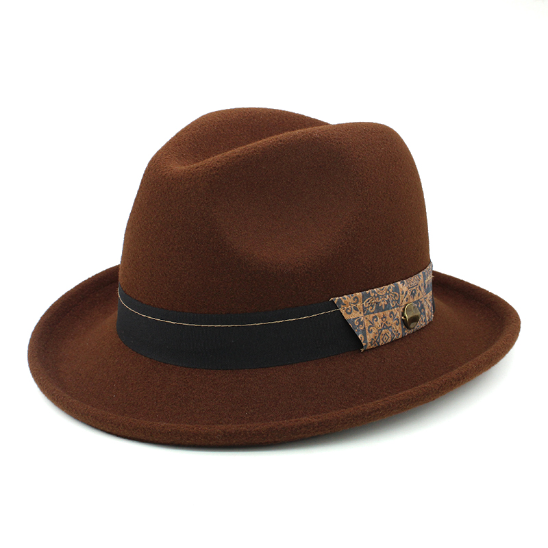 春秋冬季男女保暖卷边毛呢小礼帽欧美英伦经典复古翘檐爵士帽子,淘宝优惠券,粉丝福利购,淘宝优惠卷