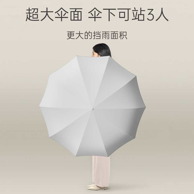 左都正品便携全自动反向雨伞男士大号加固折叠收缩女晴雨两用结实-图3