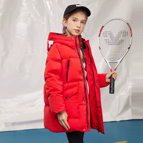 Детский пуховик для мальчиков, бархатная куртка, коллекция 2021, в западном стиле, утиный пух, подходит для подростков, детская одежда