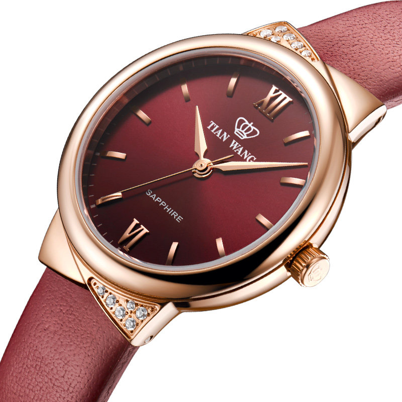 天王表品牌手表女时尚3951 天王壹寸金国产腕表