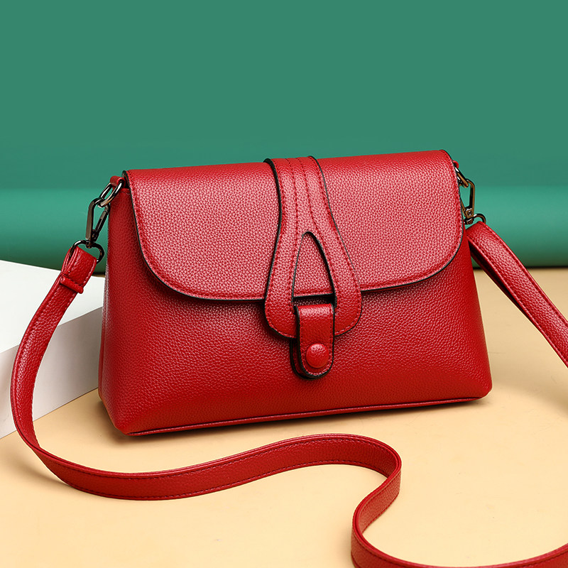 2025新款女士单肩斜挎包时尚百搭大气中年妈妈包软皮韩版小包包潮,淘宝优惠券,粉丝福利购,淘宝优惠卷