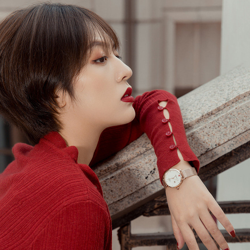 2020新品天王表机械女神生日礼盒 天王半小时国产腕表