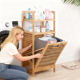 Multifunctional storage rack ໄມ້ໄຜ່ຈັດ rack ເຄື່ອງນຸ່ງຫົ່ມເປື້ອນ