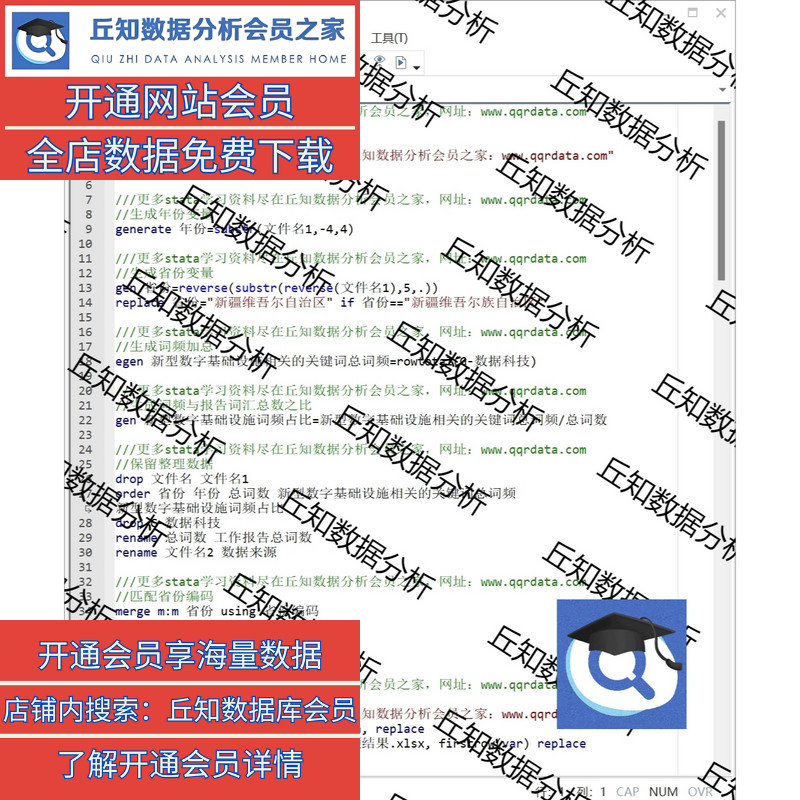 数字基础设施词频统计2002-2024省级文本分析数据Stata整理含参考 - 图0