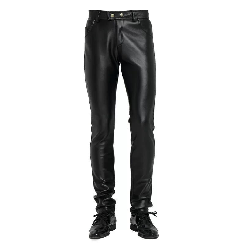 Winter warm trousers, waterproof fleece polyurethane electric car, slim fit